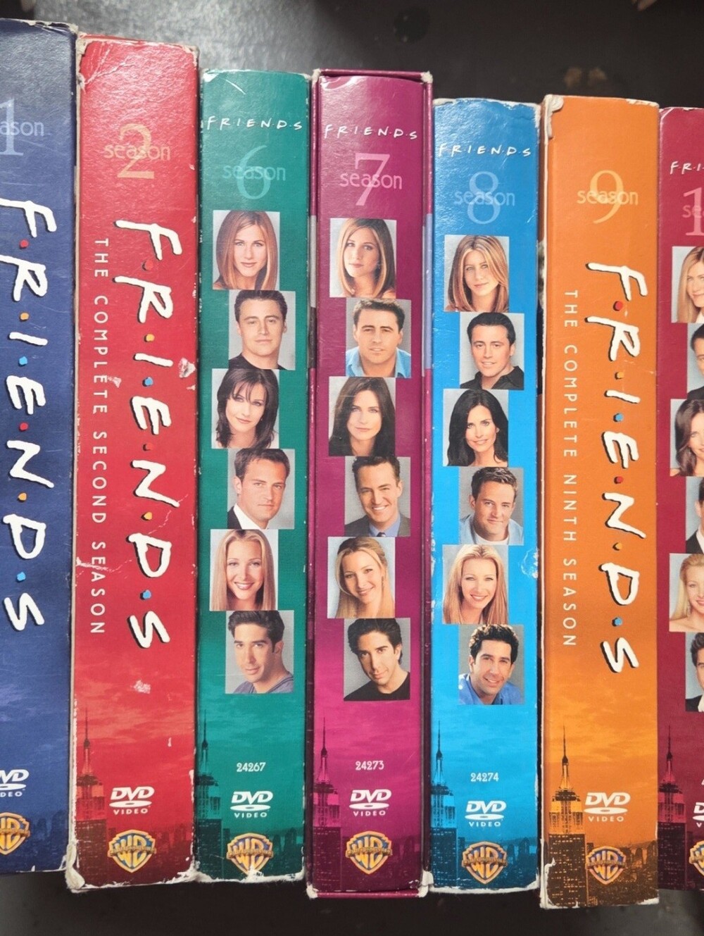 Friends Seasons 1,2 And 6 To 10